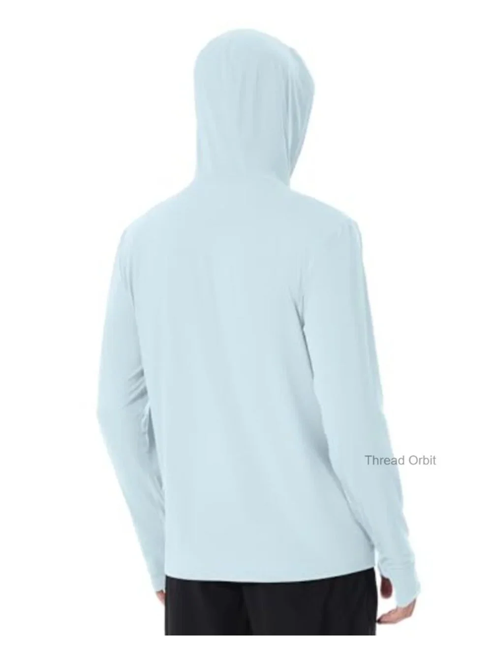 Men's UPF 50+ Sun Protection Hoodie Jacket Lightweight Zip Fishing Hiking UV